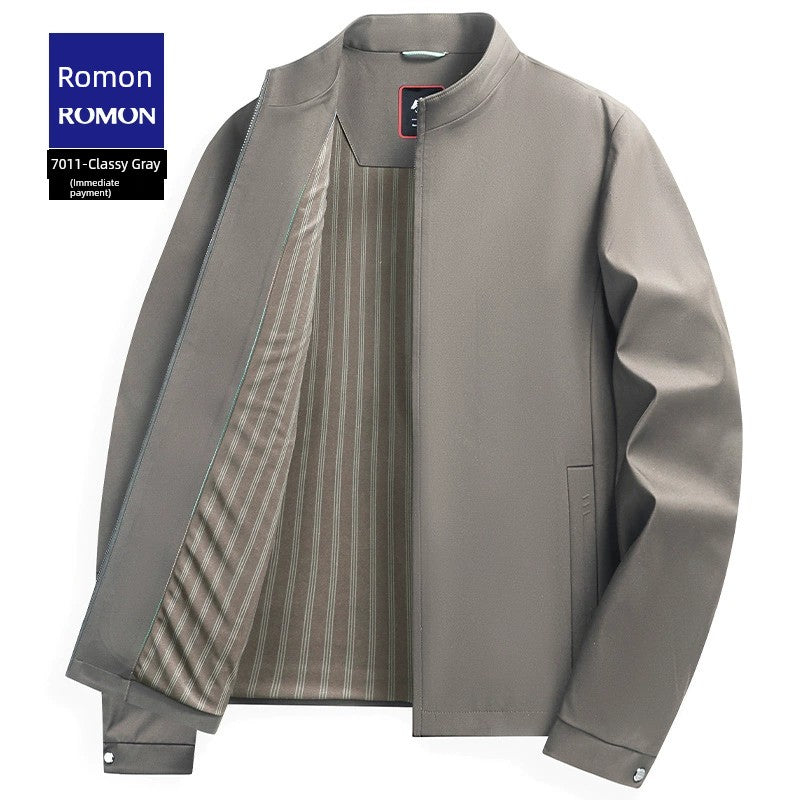 Executive Stand Collar Jacket - OLM Store