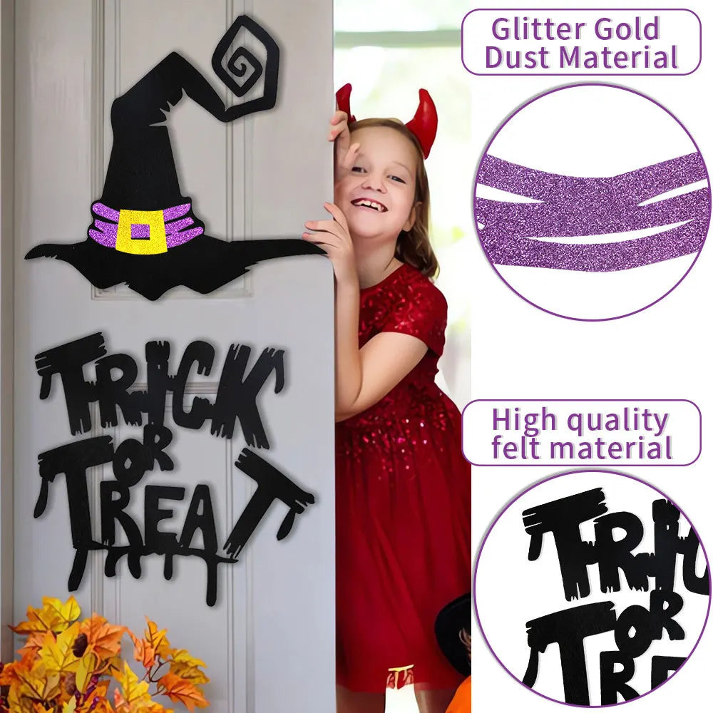 Transform Your Home with Festive Halloween Door and Window Stickers