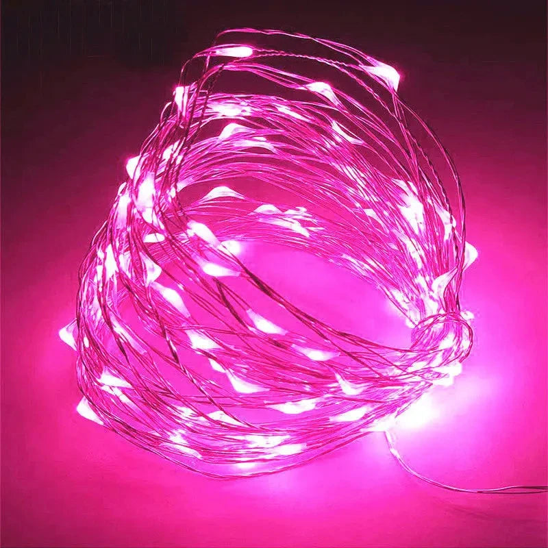 Transform Your Space with Enchanting LED Copper Wire Fairy Lights