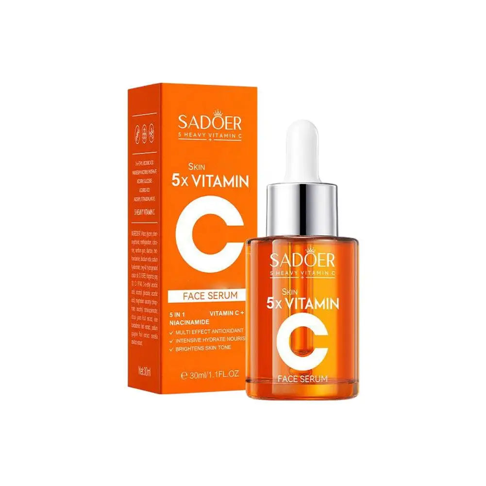 Illuminate Your Skin with the Vitamin C Brightening Essence Set – Your Ultimate Dark Spot Corrector, Pore Minimizer & Skin Tone Perfector