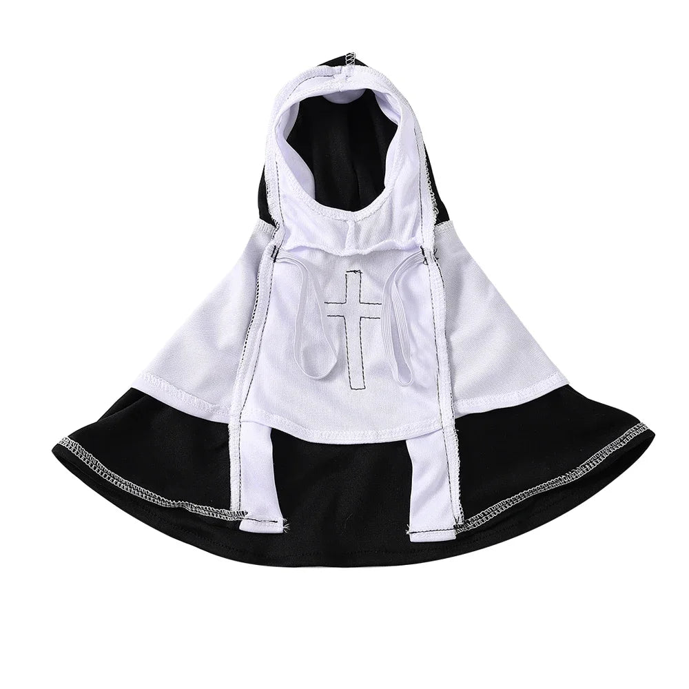 Hilarious Halloween Pet Nun Costume: Dress Your Cat or Dog as a Holy Spokespet!
