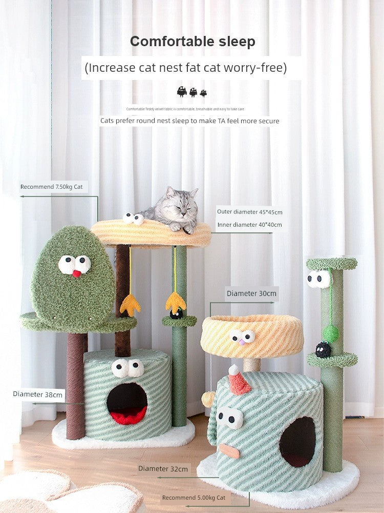 Small Monster Cat Climbing Frame – The Ultimate Playground for Your Feline Friend
