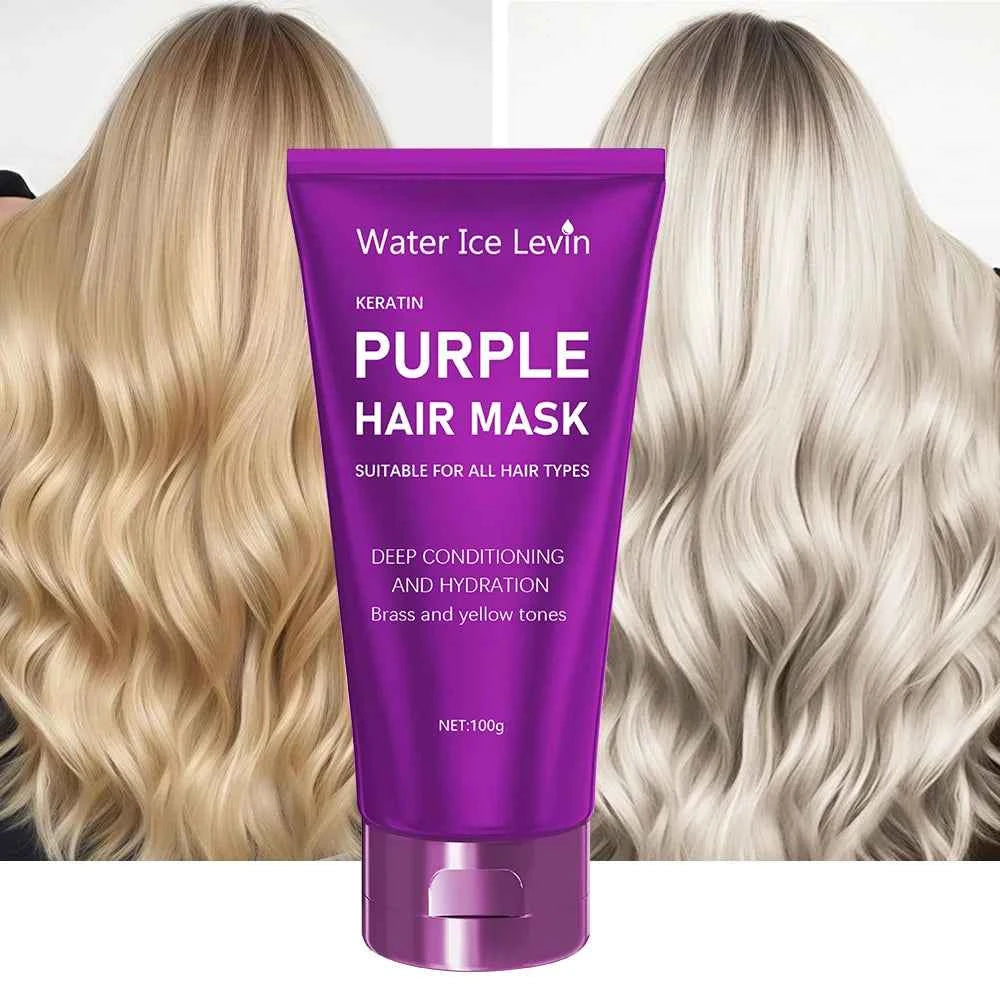 Revitalize Your Locks with Our Purple Hair Mask for Blonde Hair – Eliminate Brassiness & Hydrate