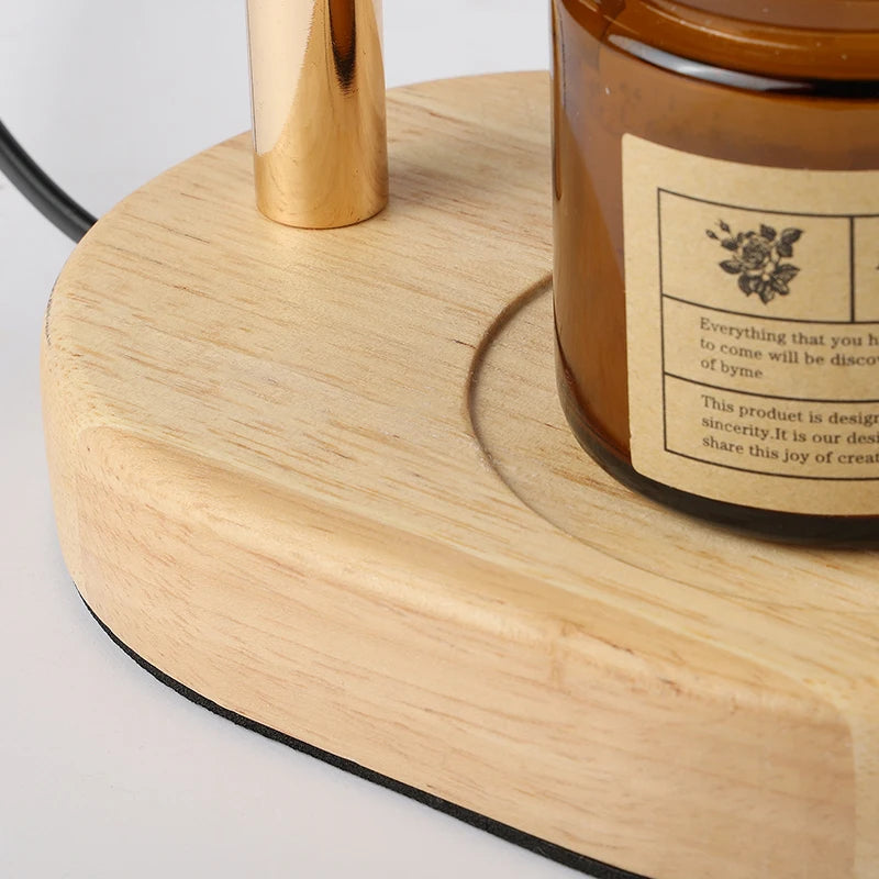 50W Dimmable Candle Warmer Lamp – Adjustable Light for a Cozy, Relaxing Home Atmosphere