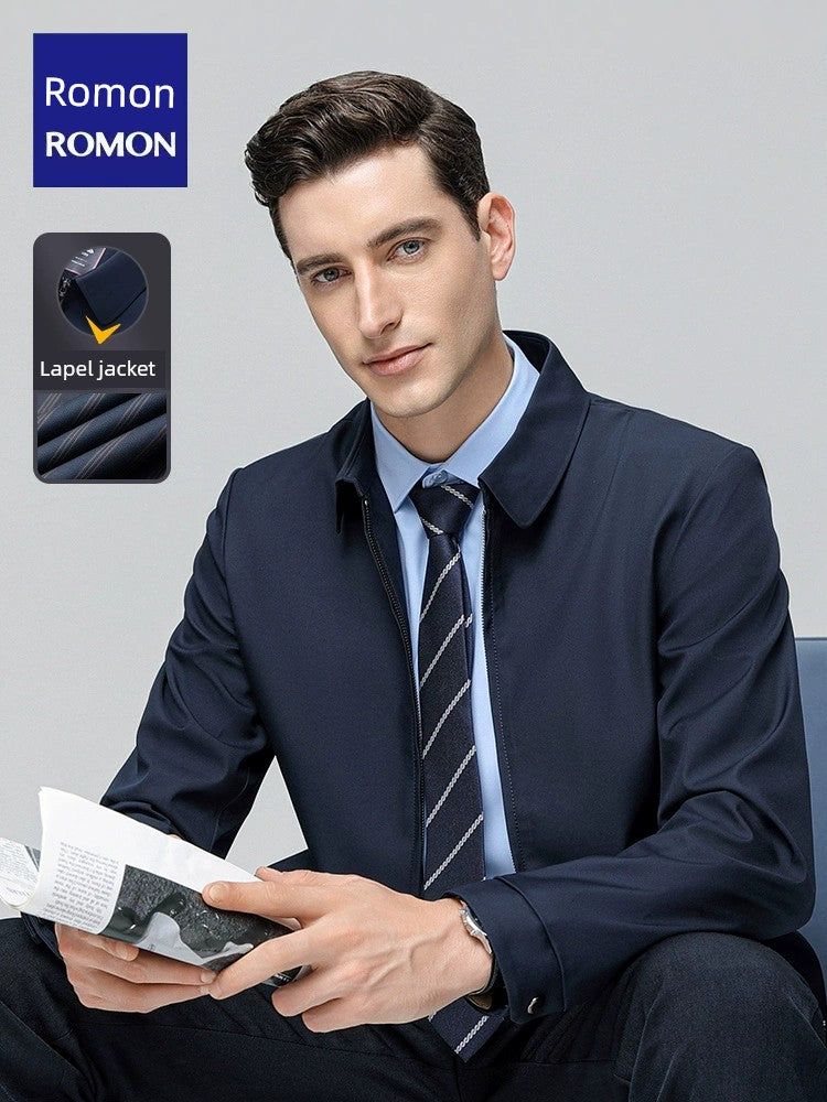 Executive Stand Collar Jacket - OLM Store