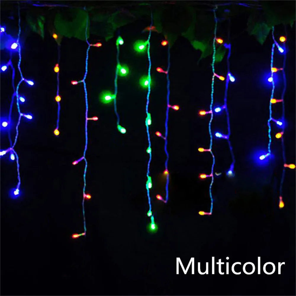 Transform Your Space with Our LED Waterfall Curtain String Lights