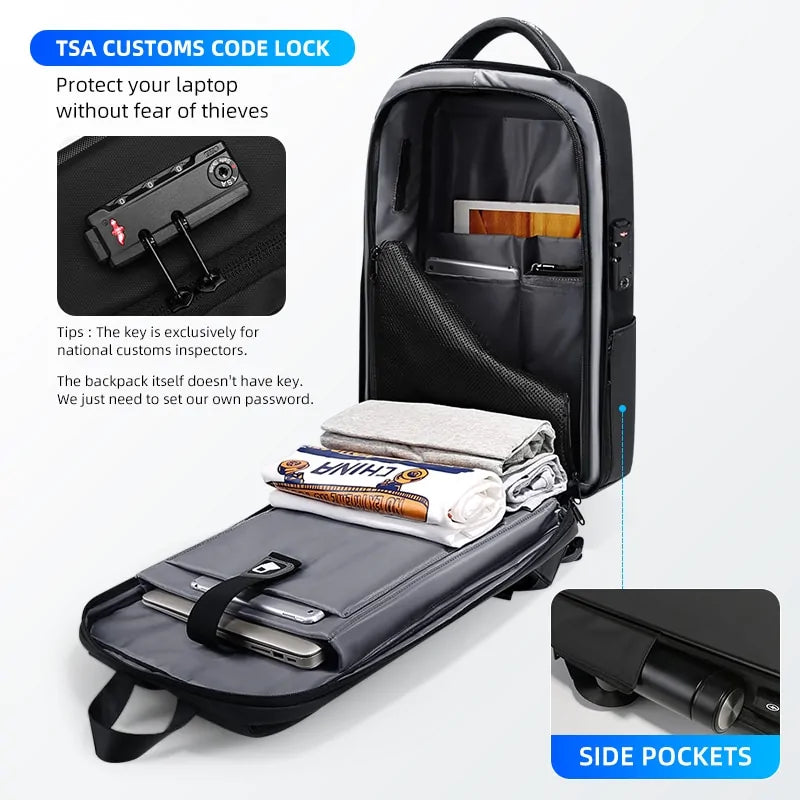 Secure Anti-theft Laptop Backpack for Stress-Free Travel