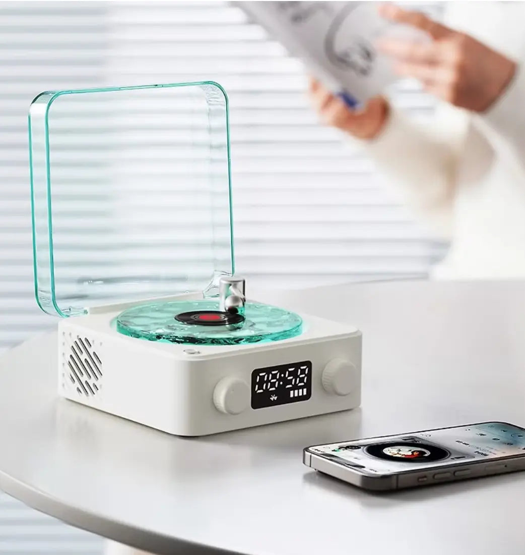 Multi-Function Retro Record Player: Rediscover Vinyl with Modern Convenience