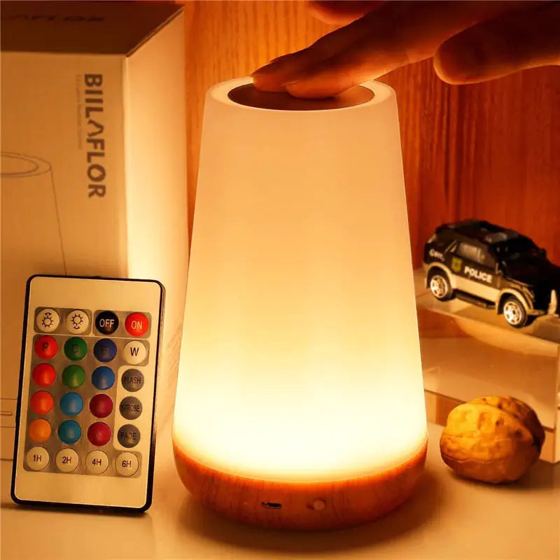 Transform Your Space with the 13 Color Changing Night Light Lamp - Portable Ambiance Assistant