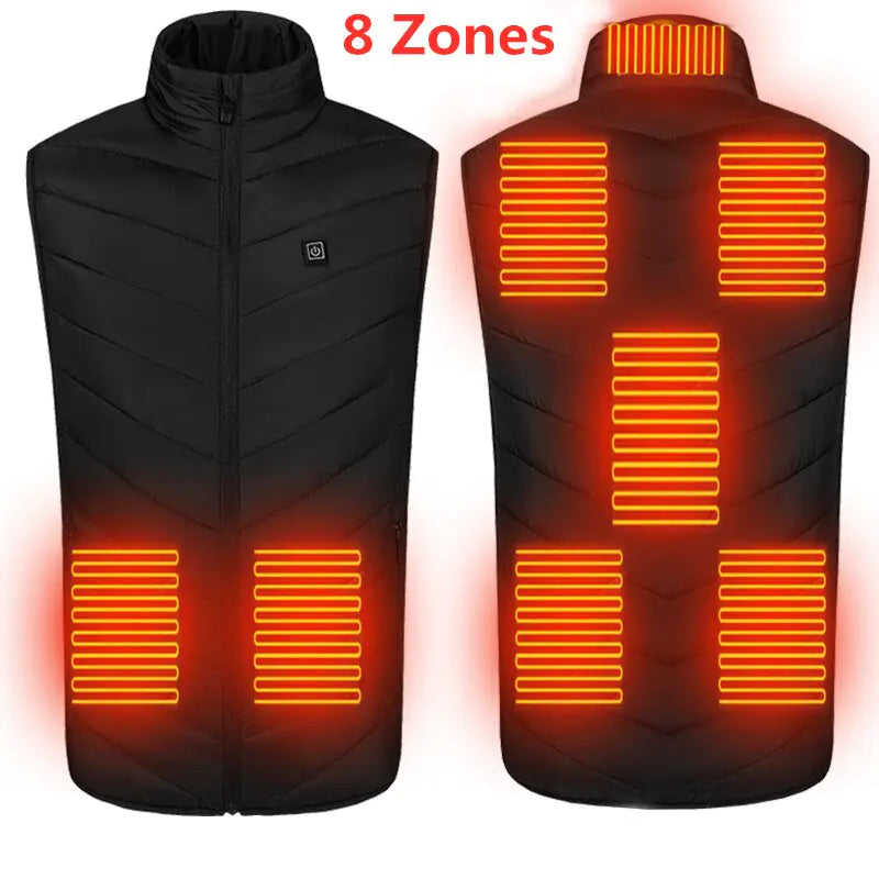 Stay Cozy Anywhere with Our Heated Vest for Winter Outdoor Activities