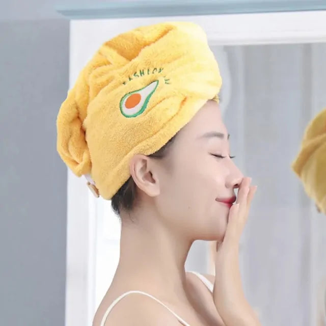 Microfiber Shower Cap Towel For Women - OLM Store