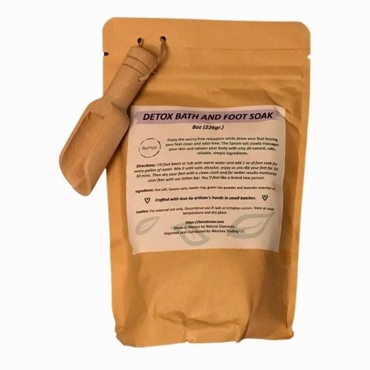 Experience Ultimate Relaxation with Our All-Natural Detox Foot Soak
