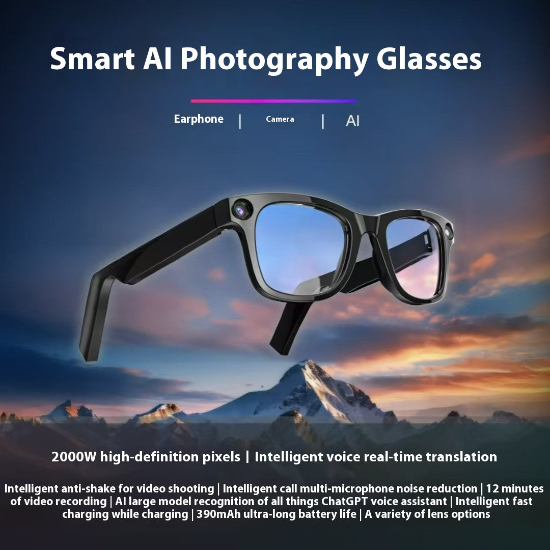 AI Smart Camera Glasses: Capture Life’s Moments Effortlessly