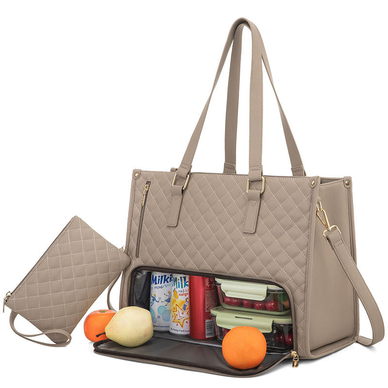 Stylish Women's Insulated Lunch Bag - Perfect for Work, School, and Daily Commutes