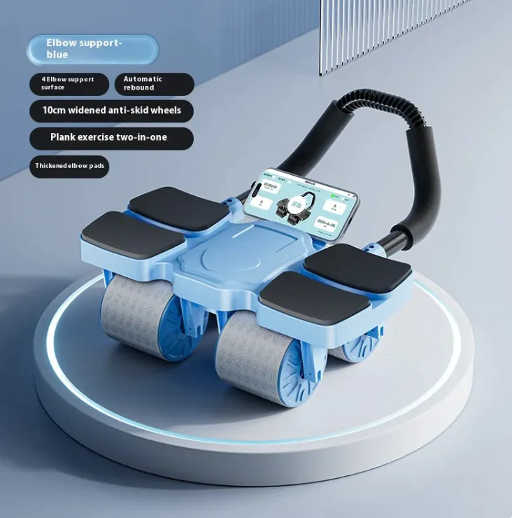 Ultimate Smart Abdominal Wheel: Auto-Rebound & App Integration for Core Strength