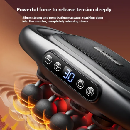 Revitalize Your Body with the Deep Tissue Muscle Massage Gun - 16 Heads, 30 Speeds & 48kg Strength