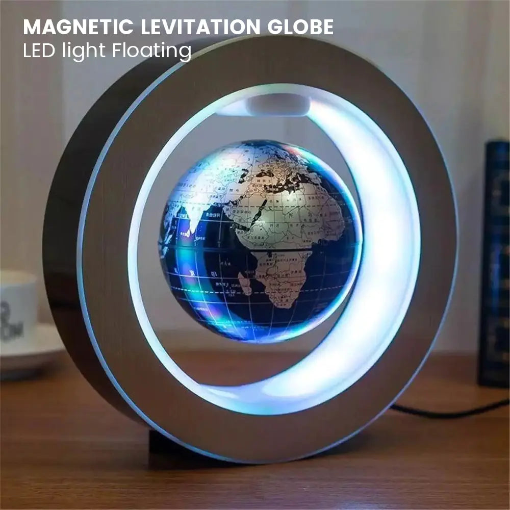 Enchant Your Home with the Levitating Magnetic Globe Lamp