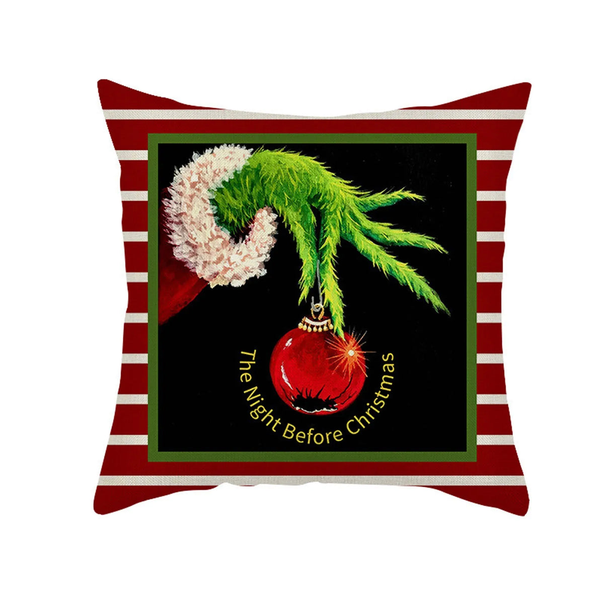 Festive Pillow Covers Set for a Cheerful Holiday Home Makeover