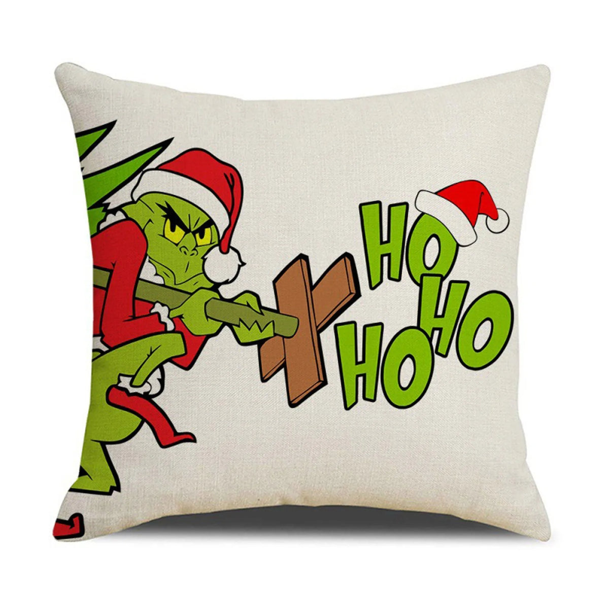 Festive Pillow Covers Set for a Cheerful Holiday Home Makeover