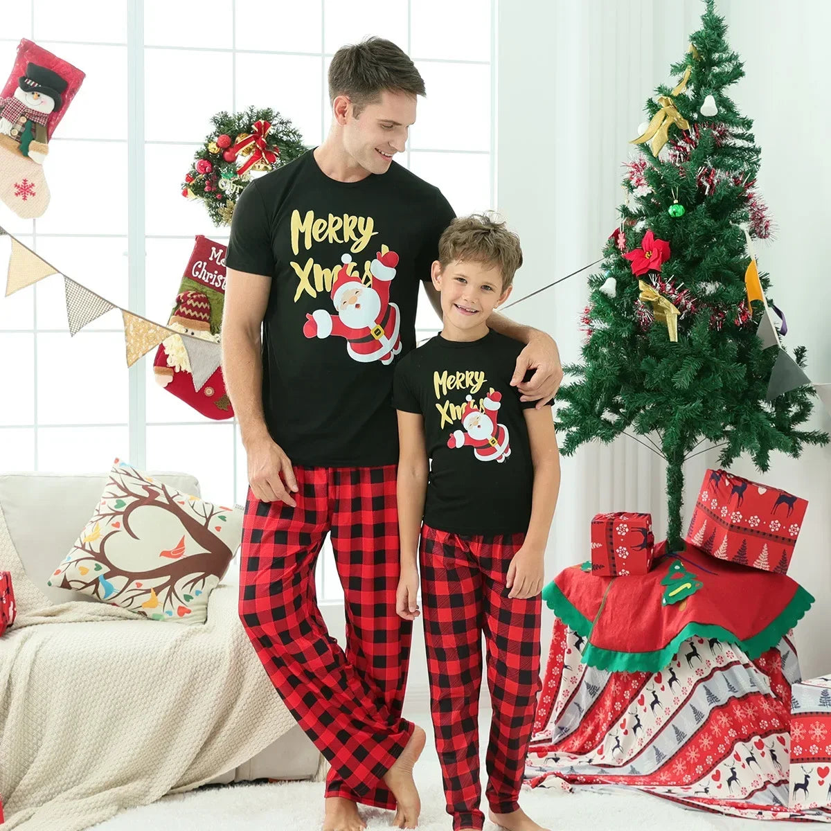 Cozy Merry Family Christmas Pajamas Set – Create Unforgettable Holiday Memories