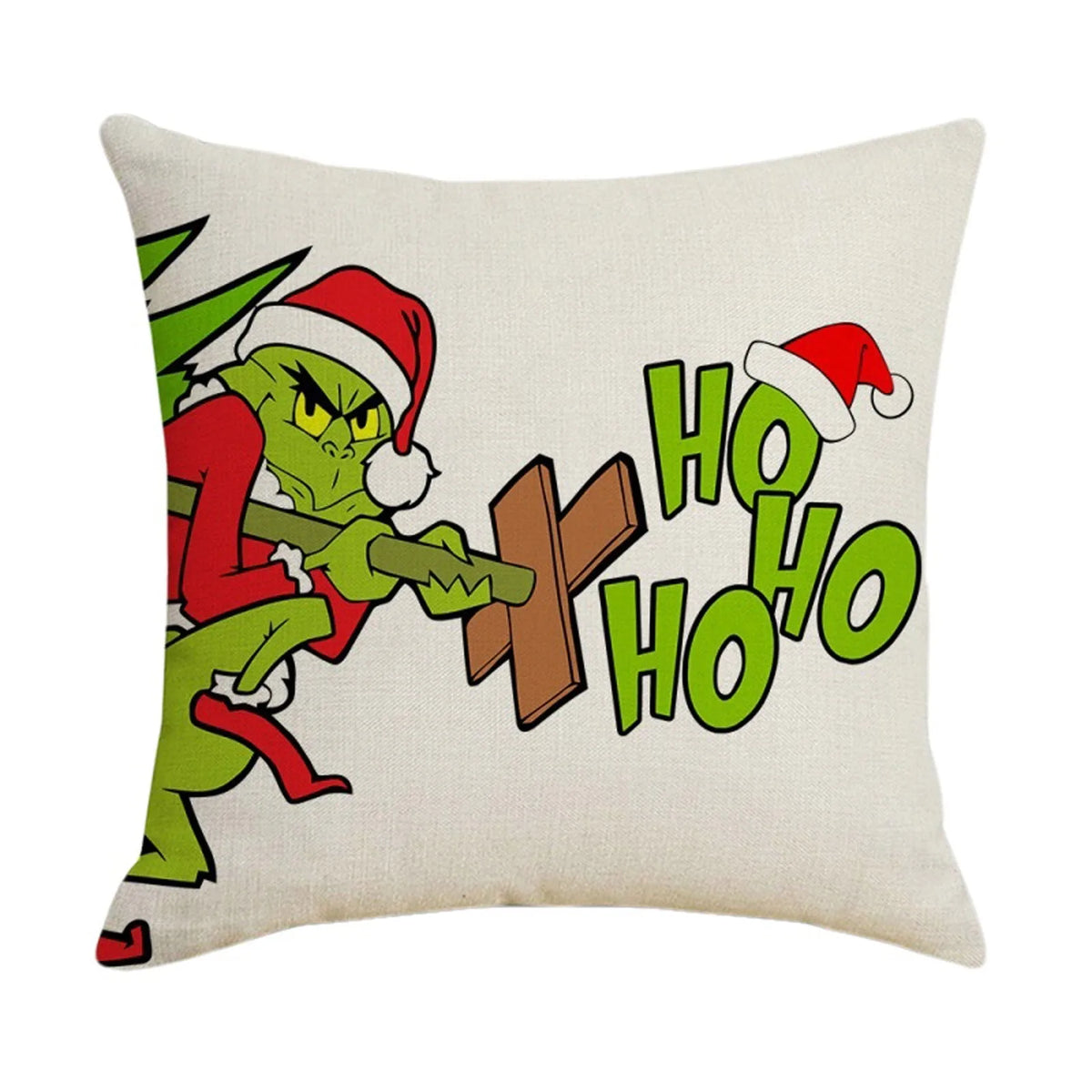 Festive Pillow Covers Set for a Cheerful Holiday Home Makeover