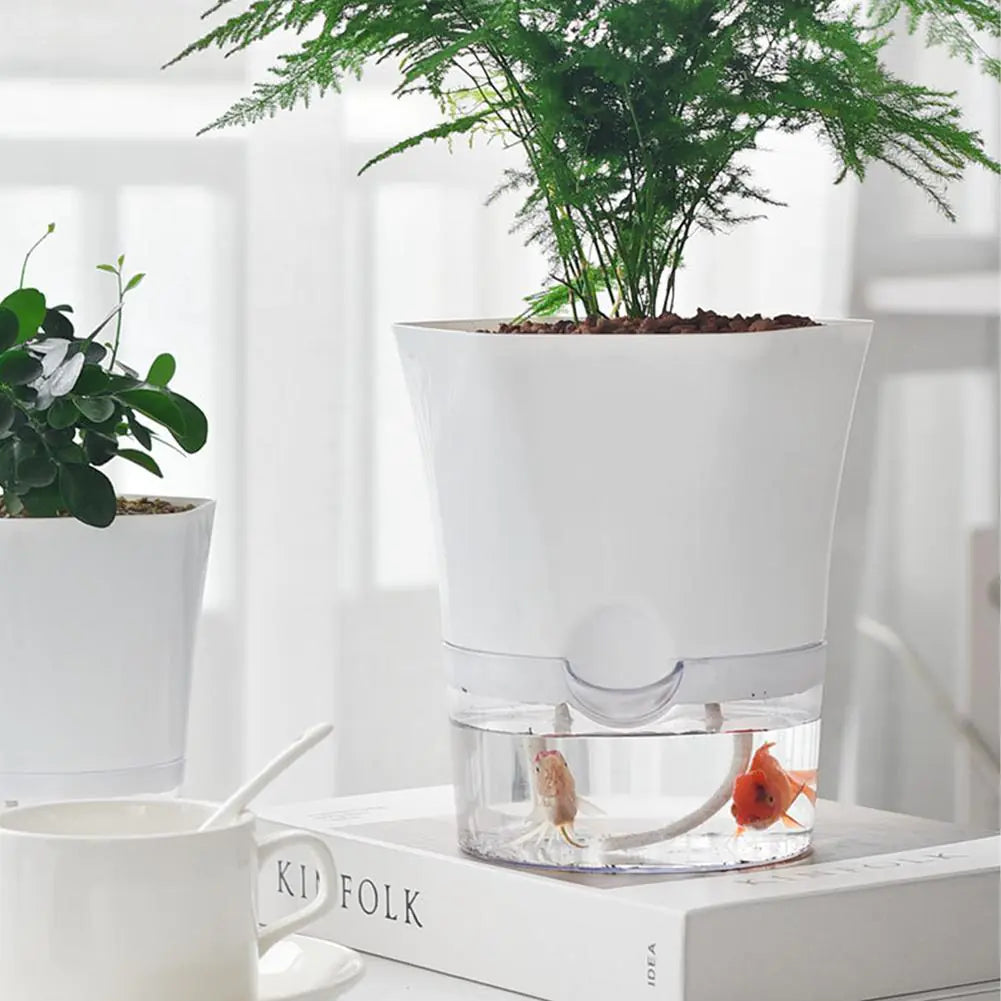 Auto Watering Flowerpot: Effortless Plant Care for Thriving Greens