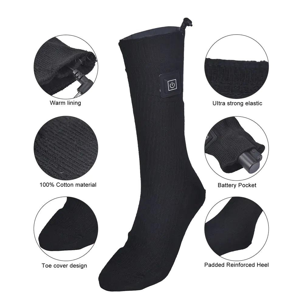 Breathable Heated Socks - OLM Store