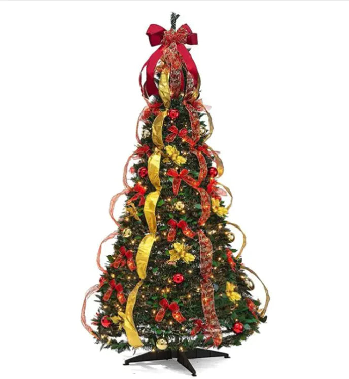 Foldable PVC Christmas Tree – Effortless Holiday Cheer for Your Home!