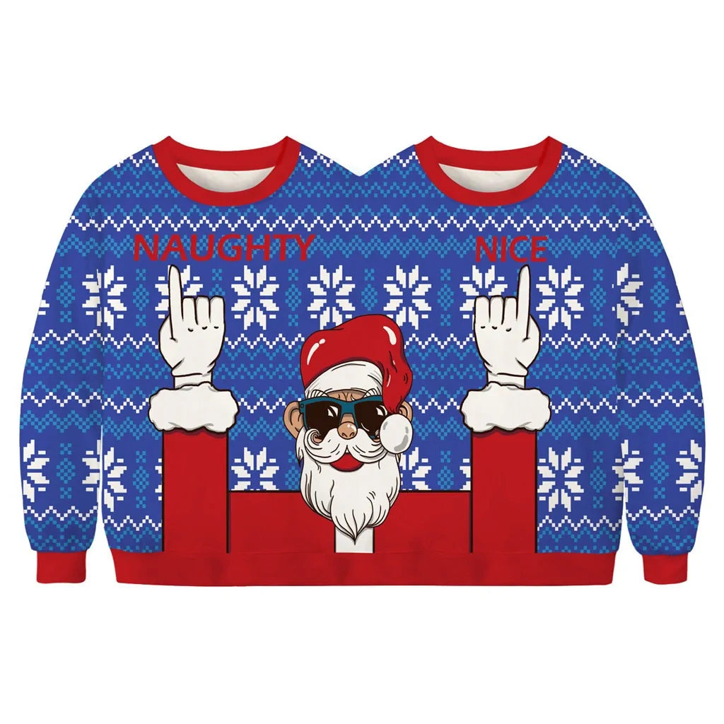 Unforgettable Couples Novelty Christmas Sweater: Celebrate the Holidays in Style