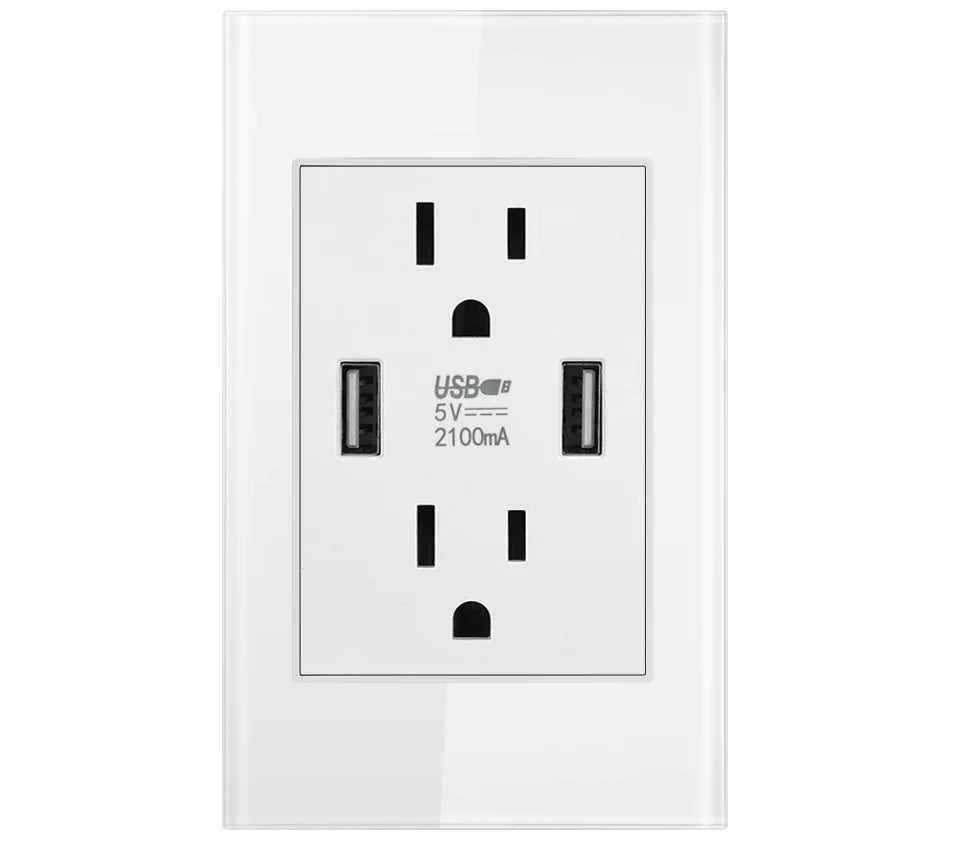 Dual USB Wall Outlet Charger - Upgrade Your Charging Experience
