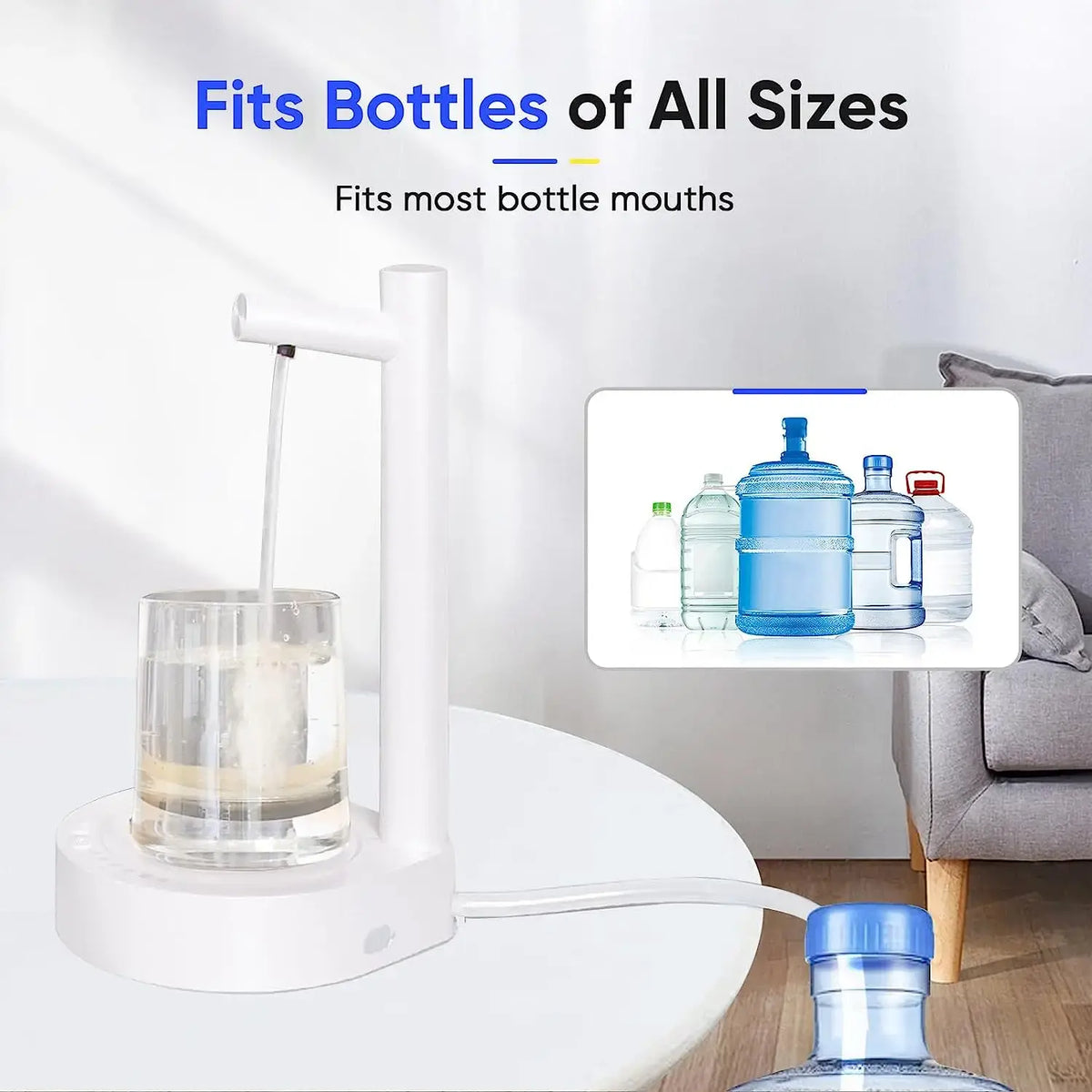 Effortless Hydration with Our Automatic Desktop Water Dispenser