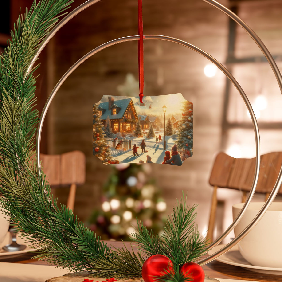 Elegant Aluminum Ornaments for a Festive Touch