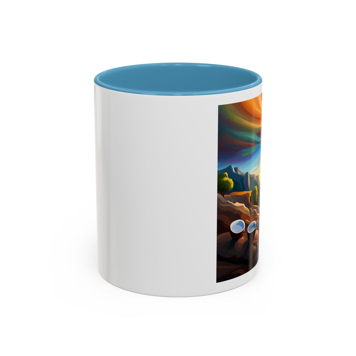 "Earth, Wind, and Fire" Accent Coffee Mug (11, 15oz) - OLM Store