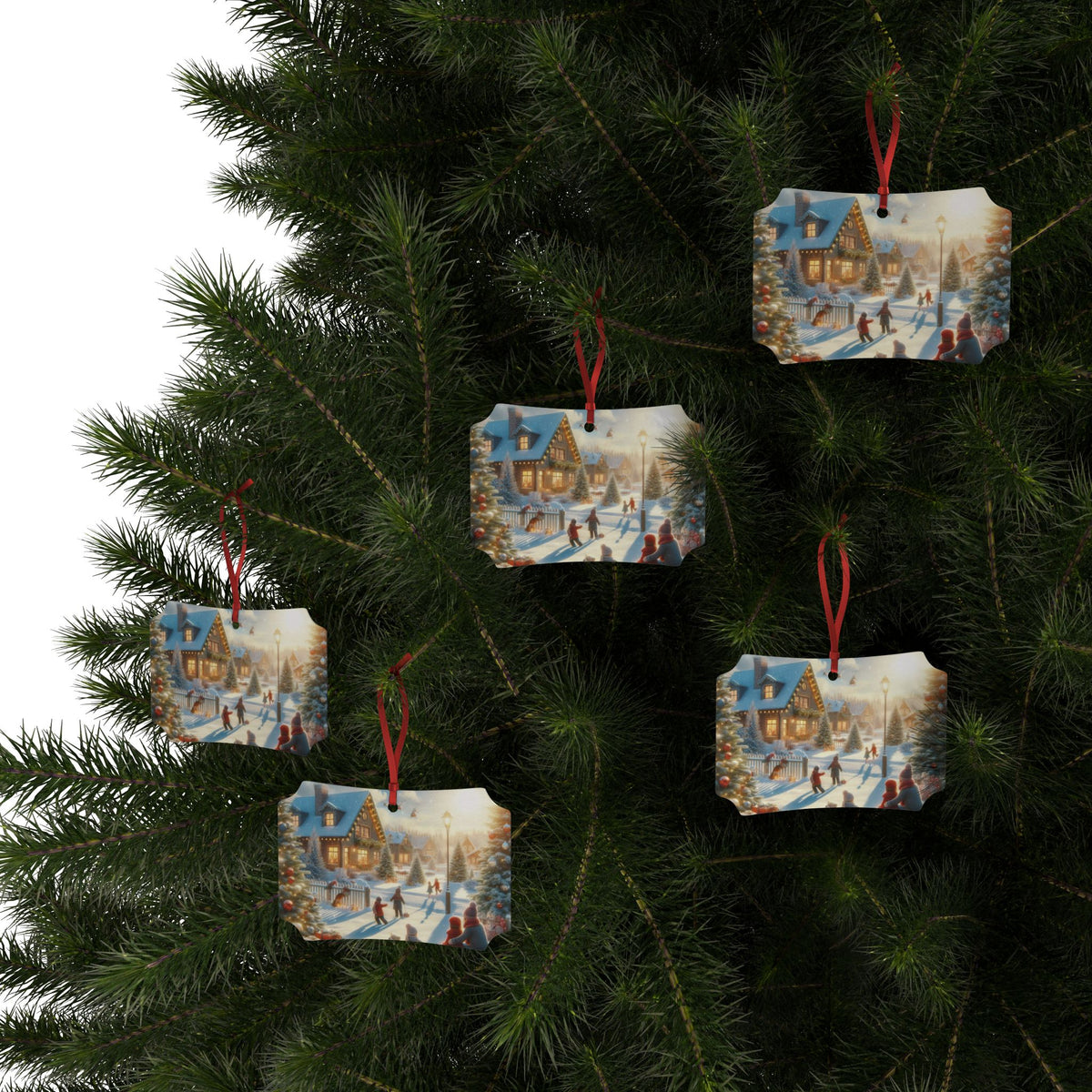 Elegant Aluminum Ornaments for a Festive Touch