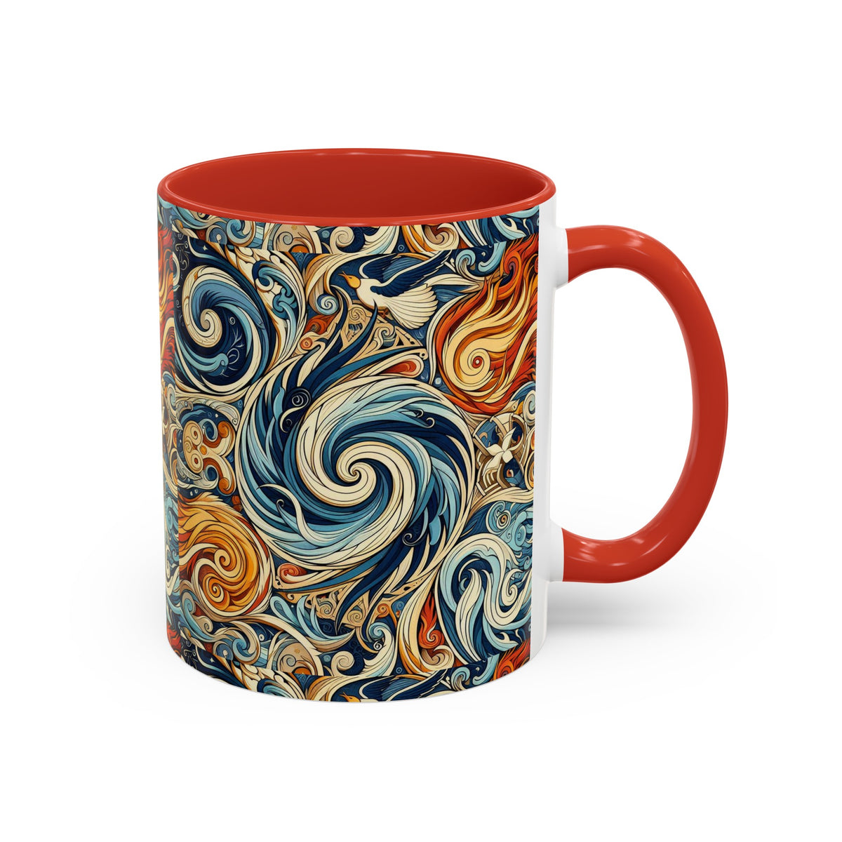 "Earth, Wind & Fire" Accent Coffee  Mug (11, 15oz) - OLM Store