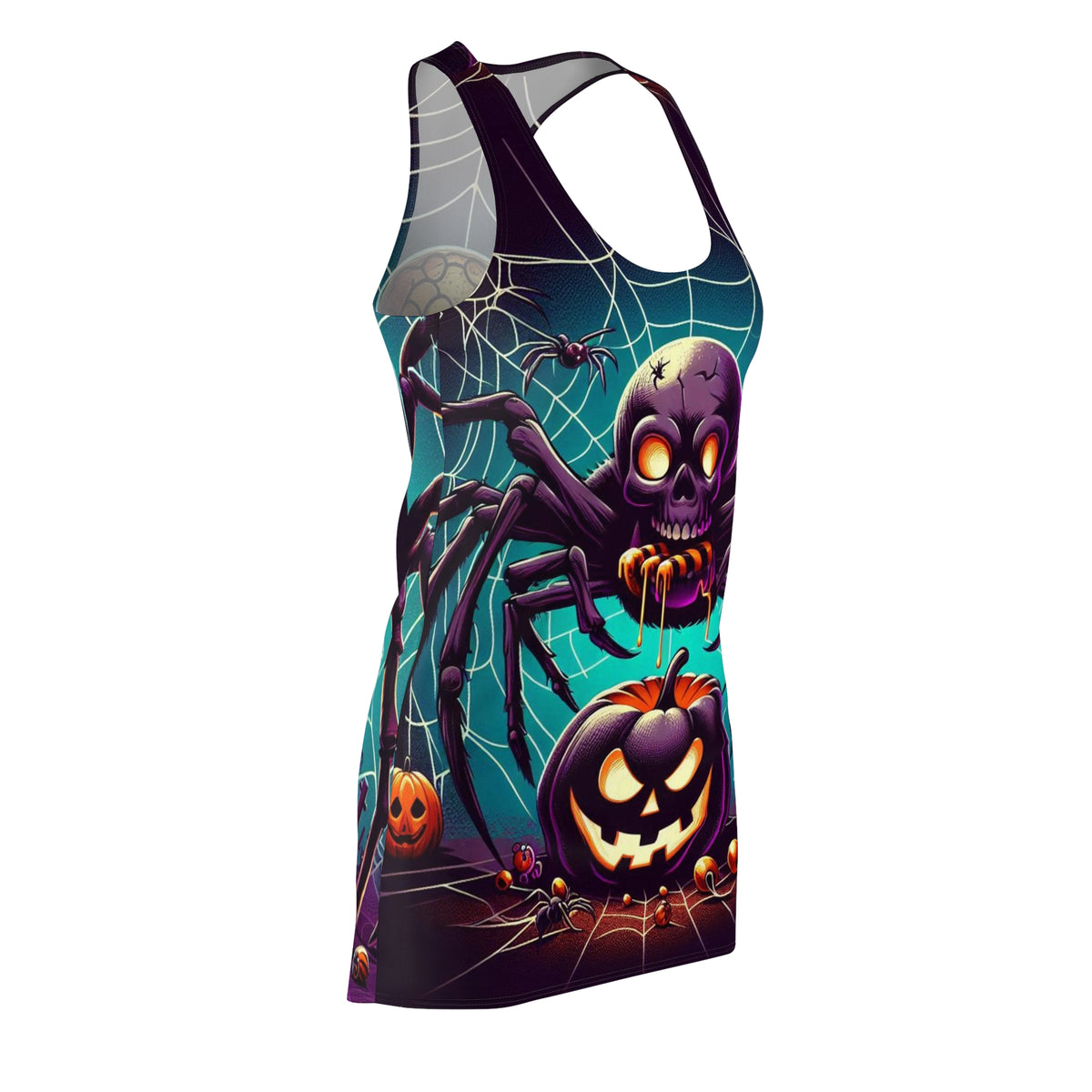 Halloween Racerback Dress for Women – Embrace Your Spooky Style This Season