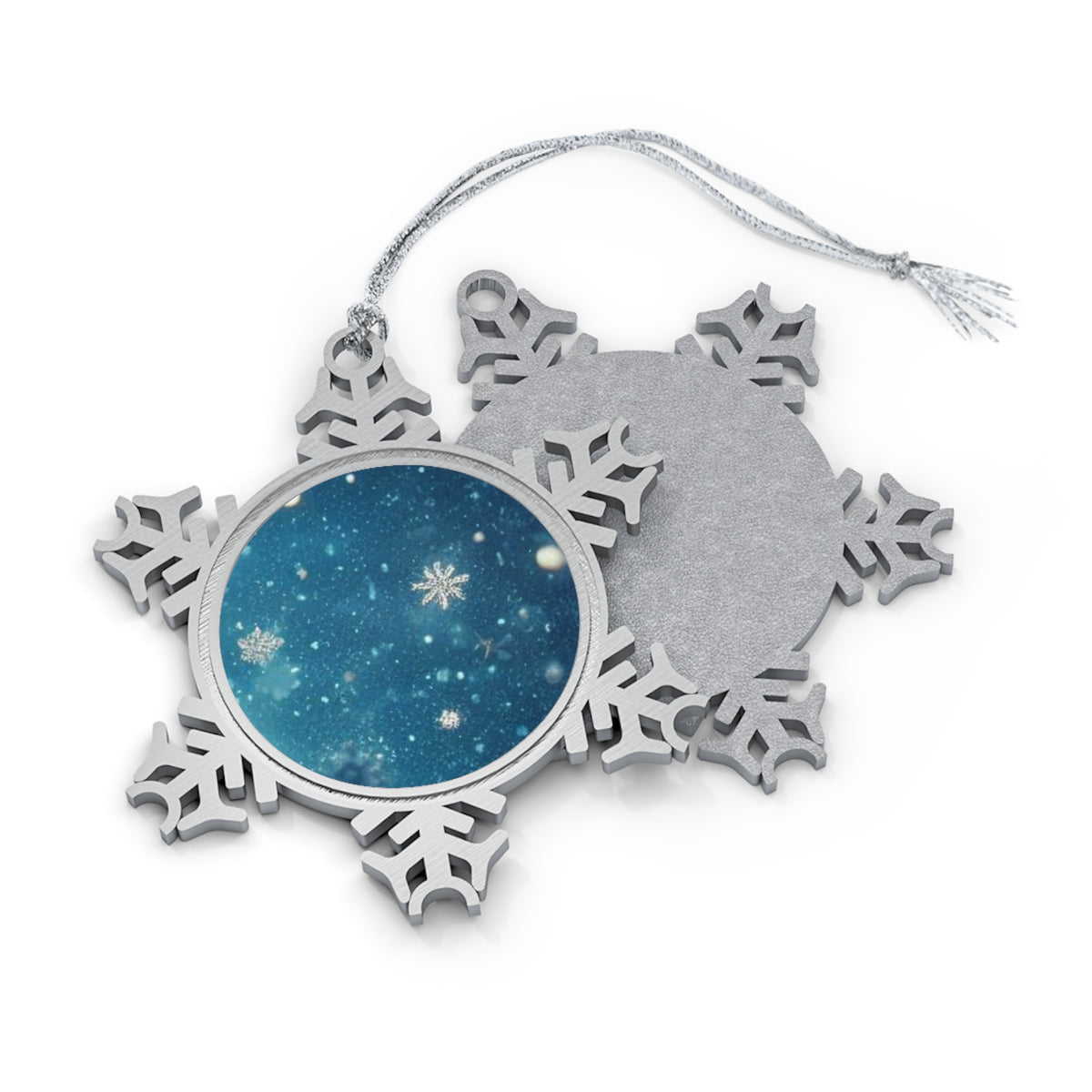Enhance Your Holiday Decor with a Pewter Snowflake Ornament