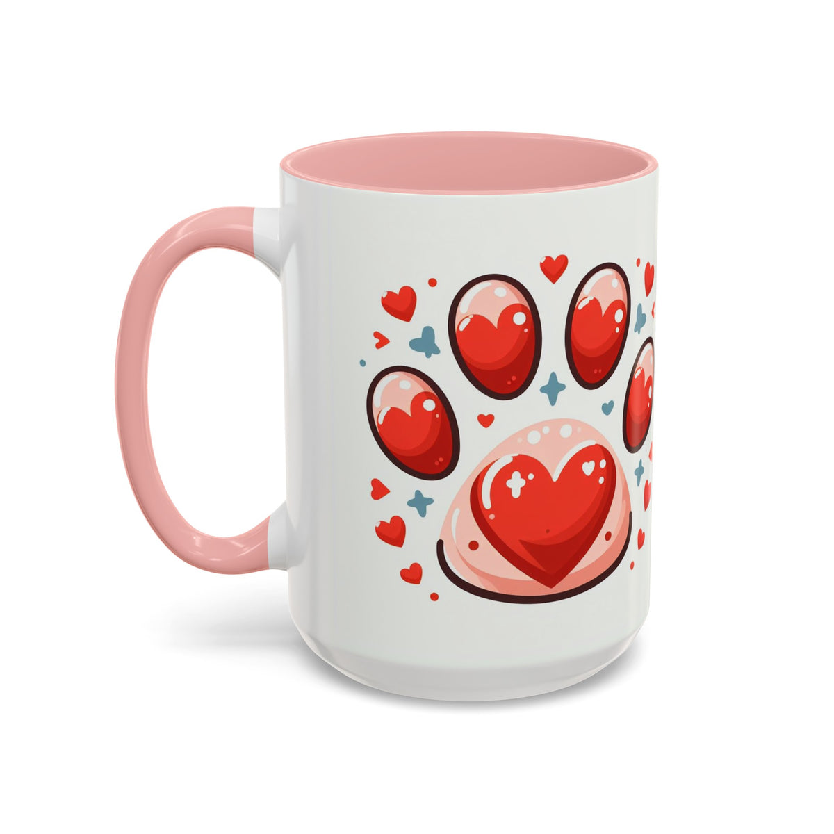 Dog Paw Coffee Accent Coffee Mug (11, 15oz) - OLM Store