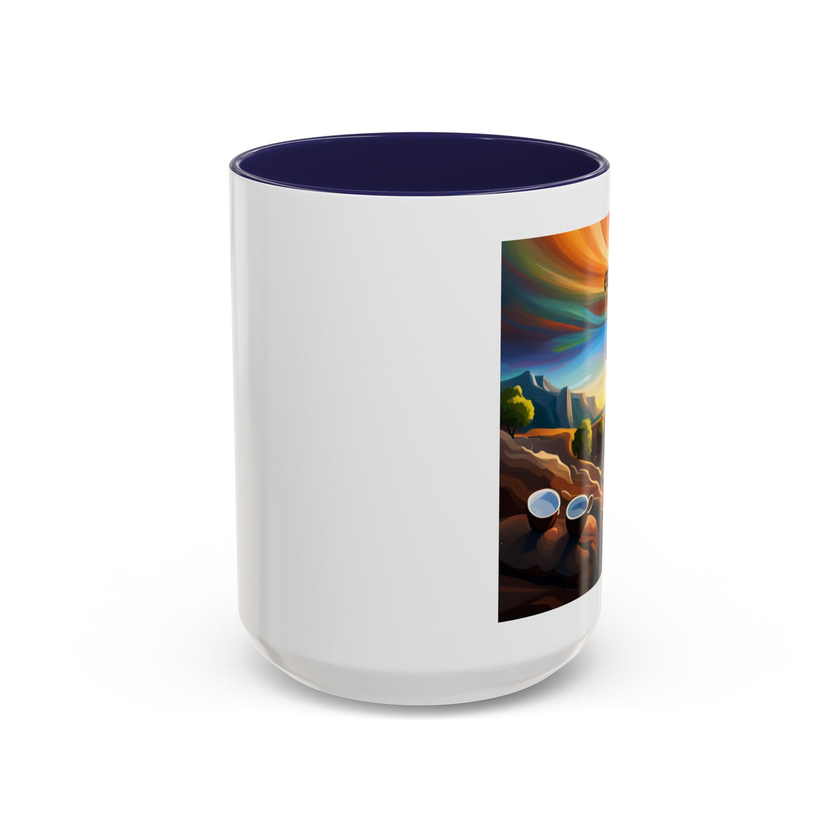 "Earth, Wind, and Fire" Accent Coffee Mug (11, 15oz) - OLM Store