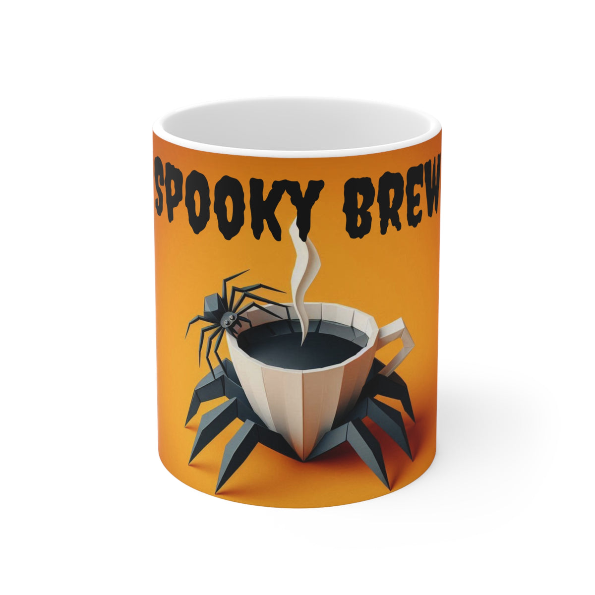 Halloween Ceramic Mug - 11oz Spooky Brew for Every Sip!