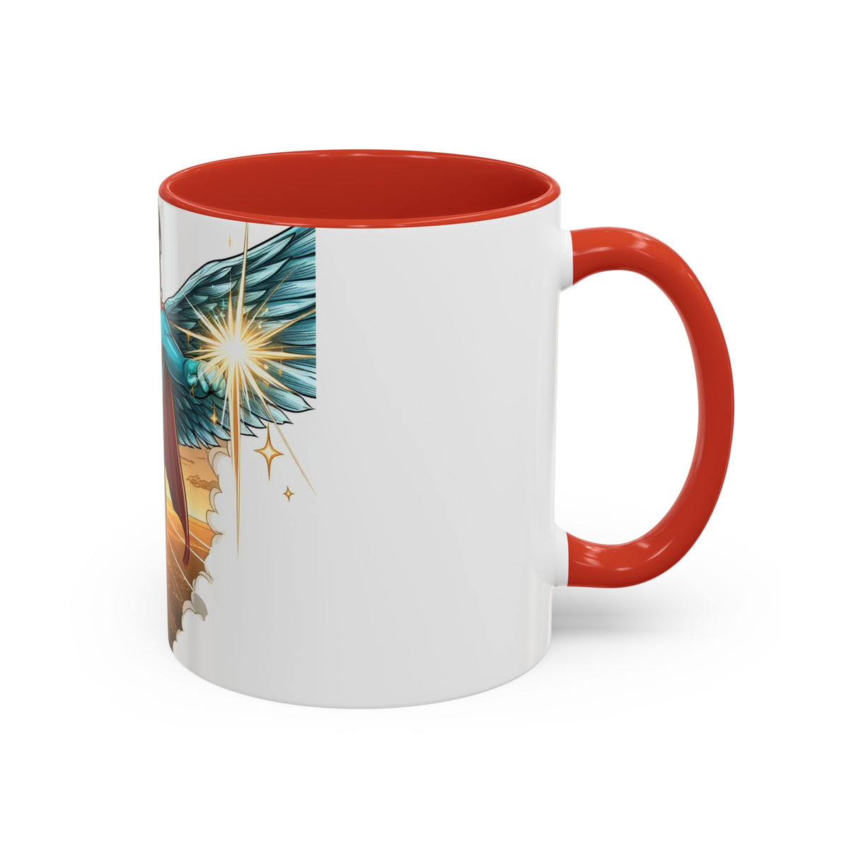 Empower Your Morning with the Aquila Diamond Superhero Mug