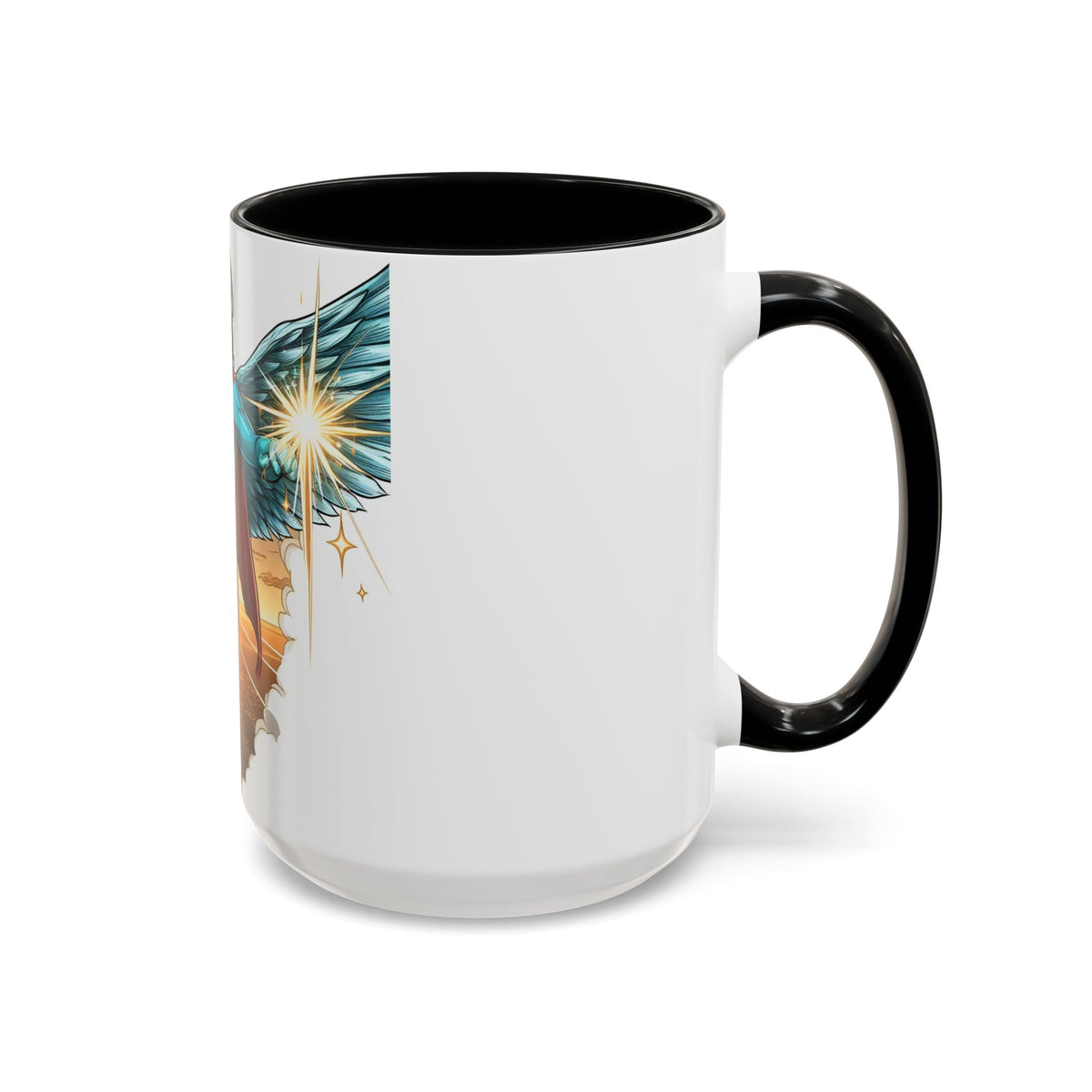 Empower Your Morning with the Aquila Diamond Superhero Mug