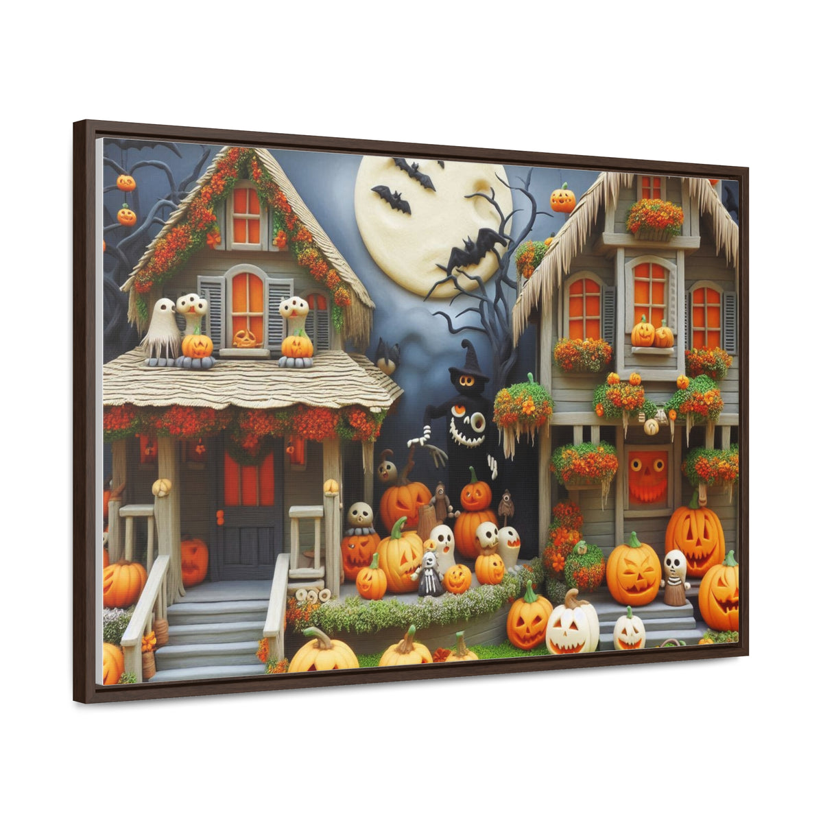 Enchanting Canvas Art for Halloween - Horizontal Gallery Wraps