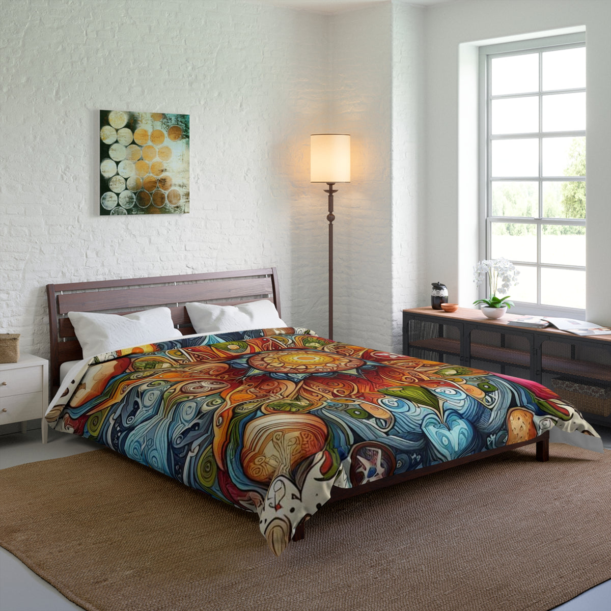Earth, wind and, fire and earth Comforter - OLM Store