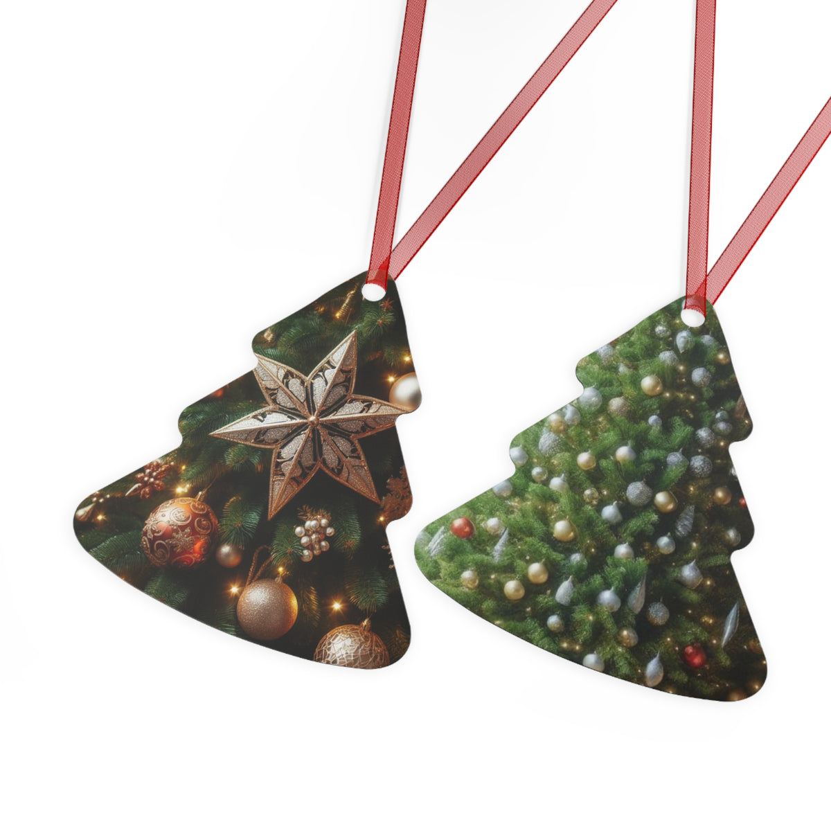 Durable Metal Christmas Ornaments - Add a Personal Touch to Your Holiday Decor