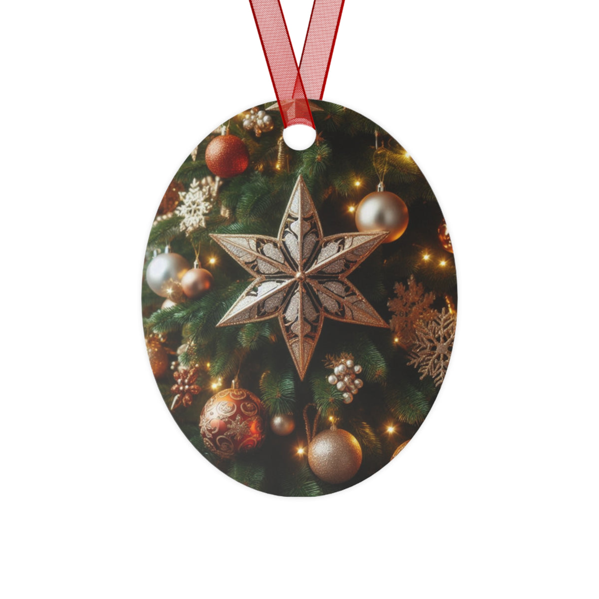 Durable Metal Christmas Ornaments - Add a Personal Touch to Your Holiday Decor