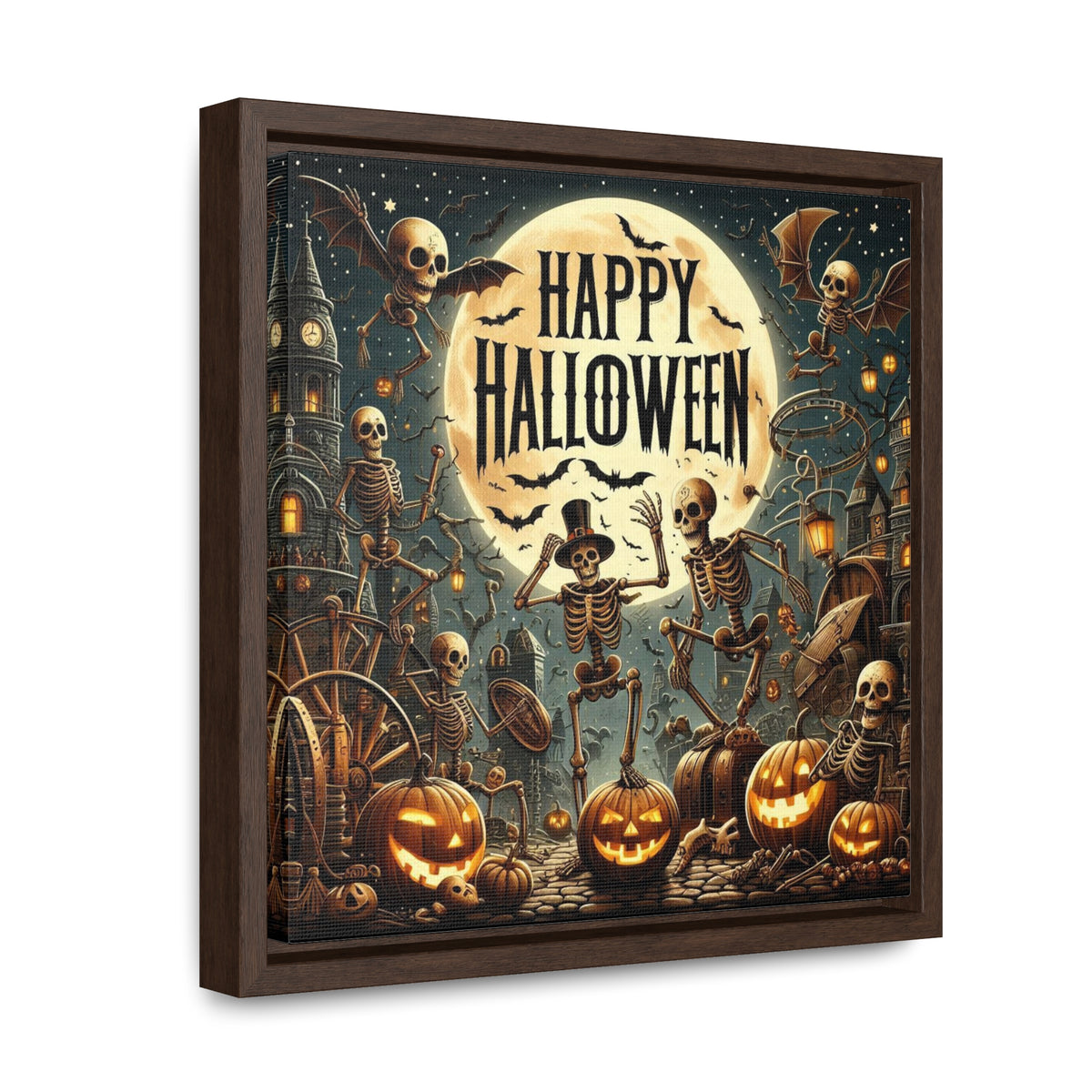 Elevate Your Décor with Square Framed Gallery Canvas Wraps