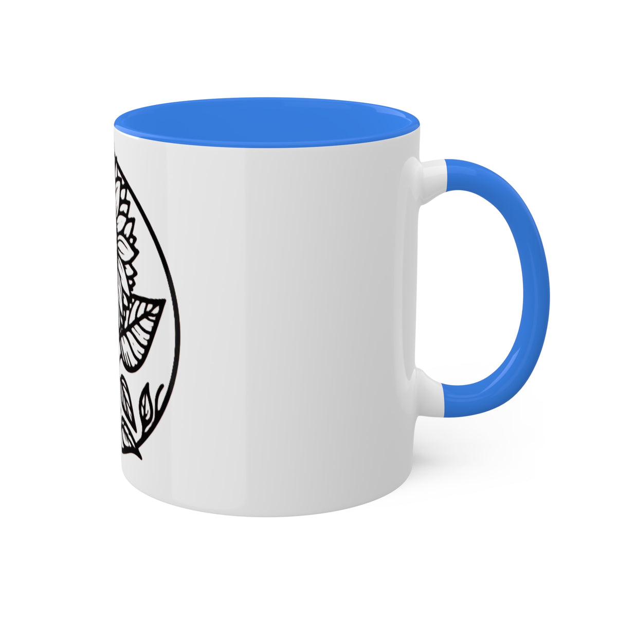 Brighten Your Mornings with Our White Sunflower Coffee Mug