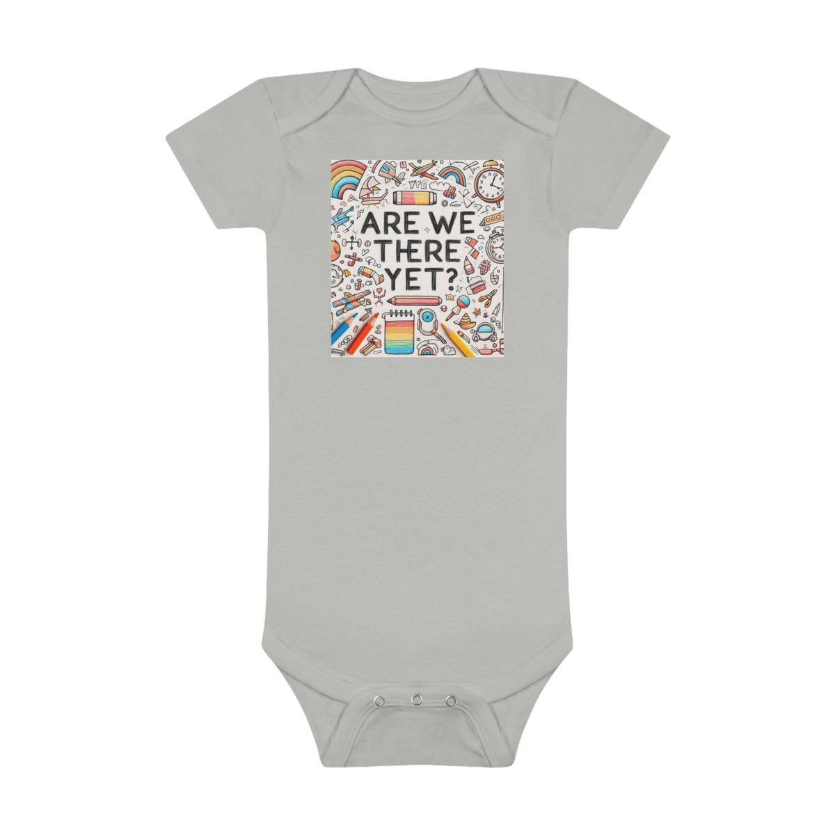 “Are We There Yet?” Baby Short Sleeve Onesie® - OLM Store