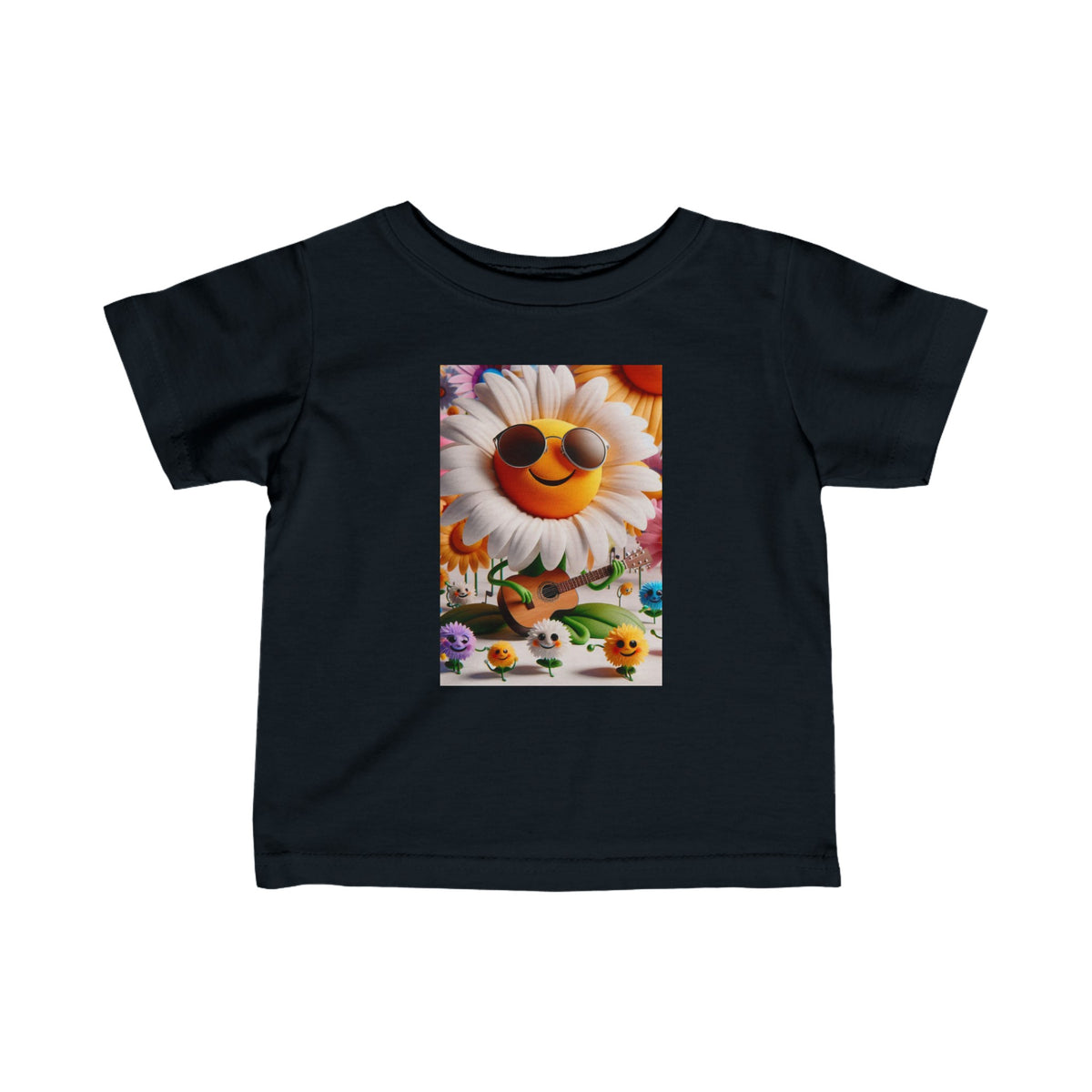 "Sunflower" Infant Fine Jersey Tee - OLM Store